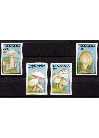 TANZANIA francobolli serie completa nuova Yvert e Tellier 1184/7